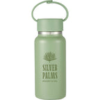 Mini Thor Insulated Bottle with Clip Handle, 8 oz - Sage - Front