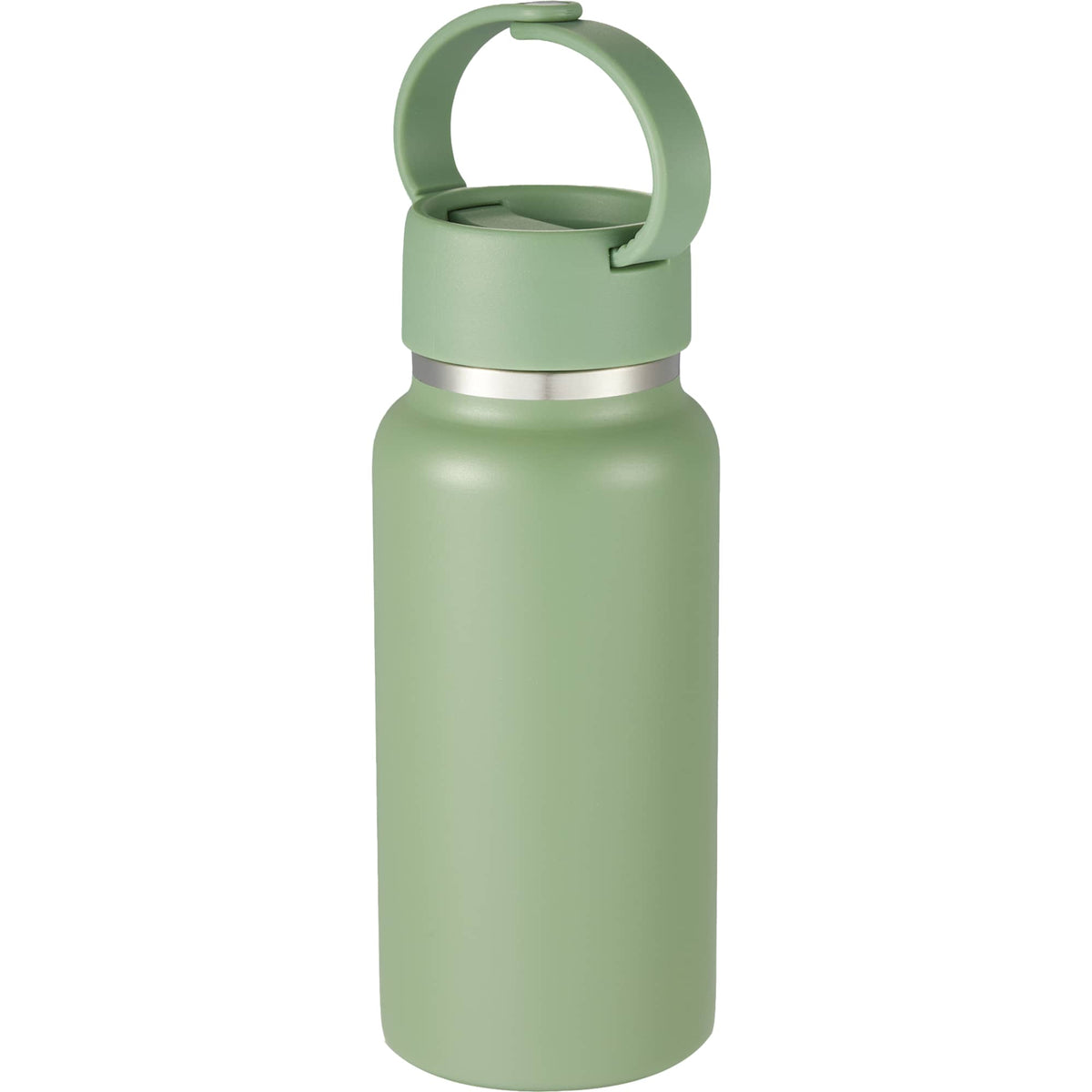 Mini Thor Insulated Bottle with Clip Handle, 8 oz - Sage - Left Angle