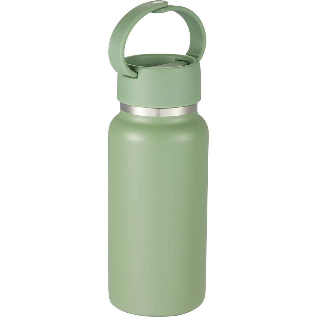 Mini Thor Insulated Bottle with Clip Handle, 8 oz - Sage - Right Angle