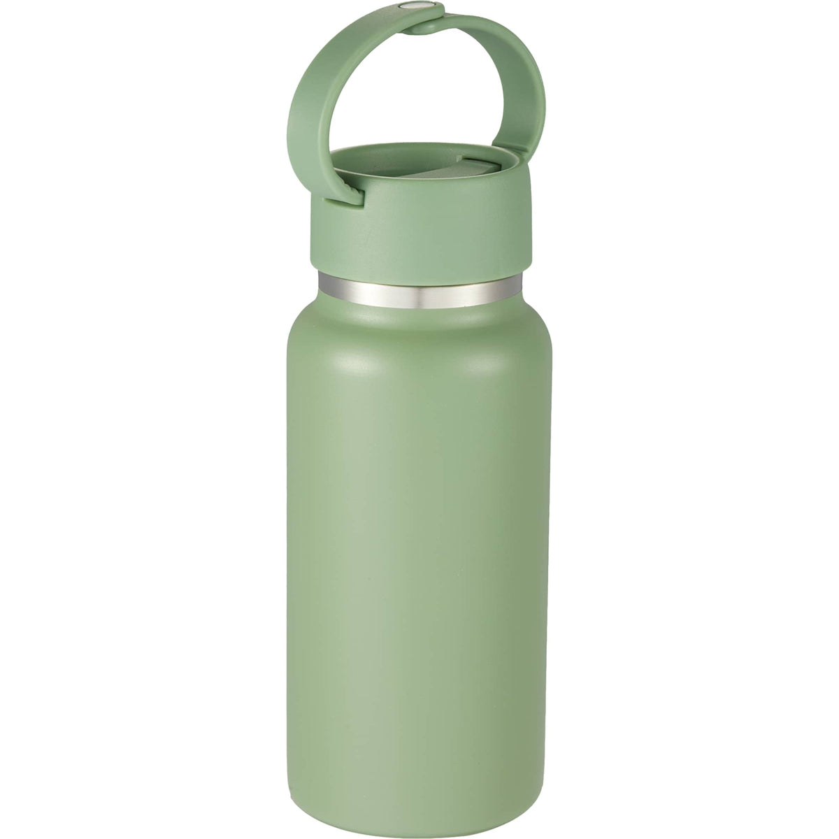 Mini Thor Insulated Bottle with Clip Handle, 8 oz - Sage - Right Angle