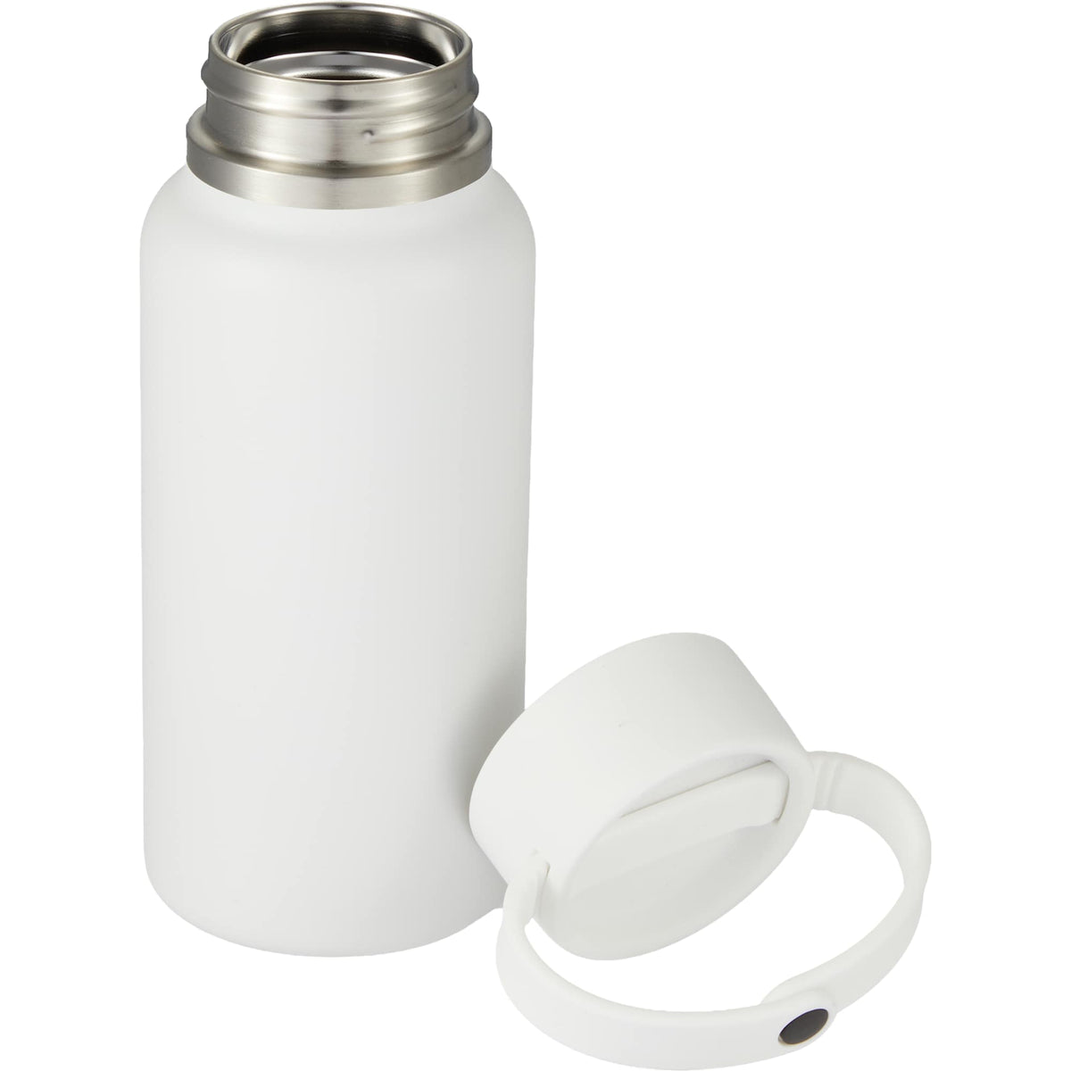Mini Thor Insulated Bottle with Clip Handle, 8 oz - White - Detail