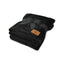 Mink Ever Soft Throw Blanket in Recycled Polyester Laser Engraving - Black - View 1