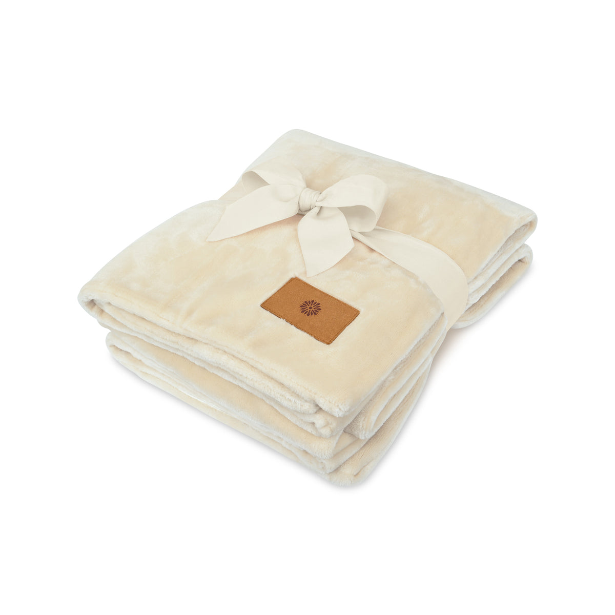 Mink Ever Soft Throw Blanket in Recycled Polyester Laser Engraving - Chalk - View 1