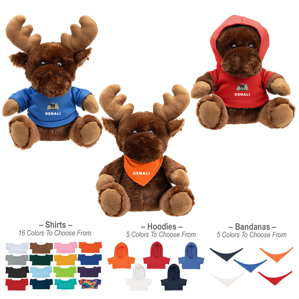 Minnie Moose Plush Toy, 6 Inch - 6" Minnie Moose