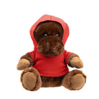 Minnie Moose Plush Toy, 6 Inch - Brown - HOODIE