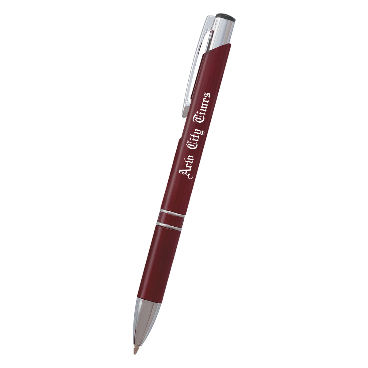 Mirage Pen Full Color - Burgundy - Pad Print