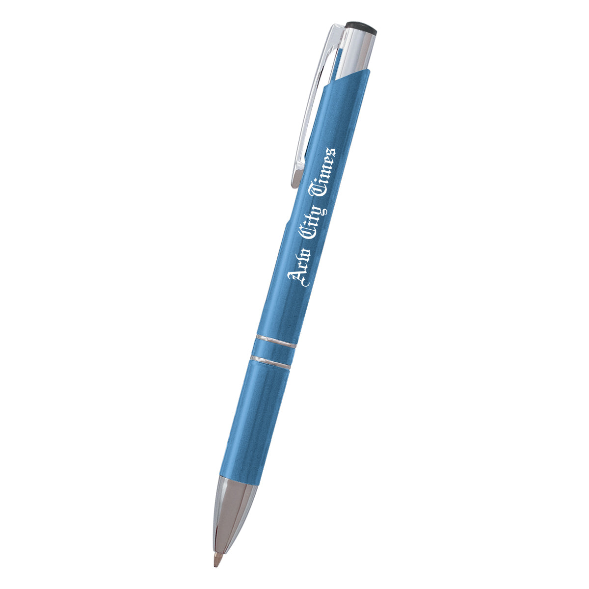 Mirage Pen Full Color - Slate Blue - Pad Print