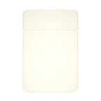 Mirror with an LED Light Full Color - White with Silver - Back