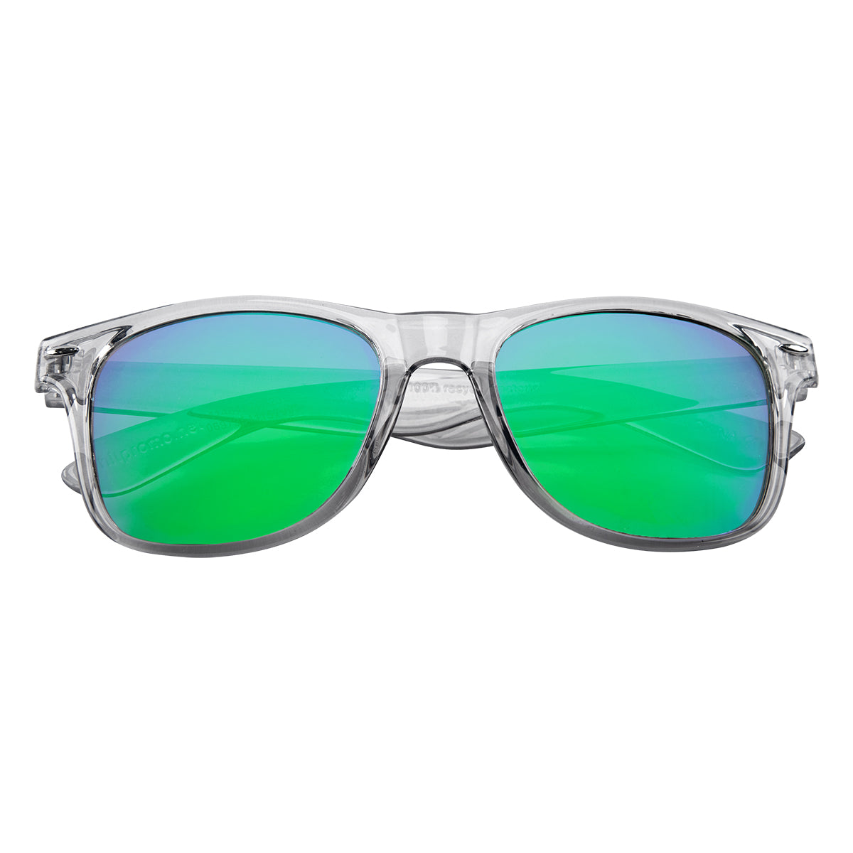 Mirrored Malibu Sunglasses with a Smoked Frame - Front