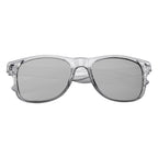 Mirrored Malibu Sunglasses with a Smoked Frame - Front