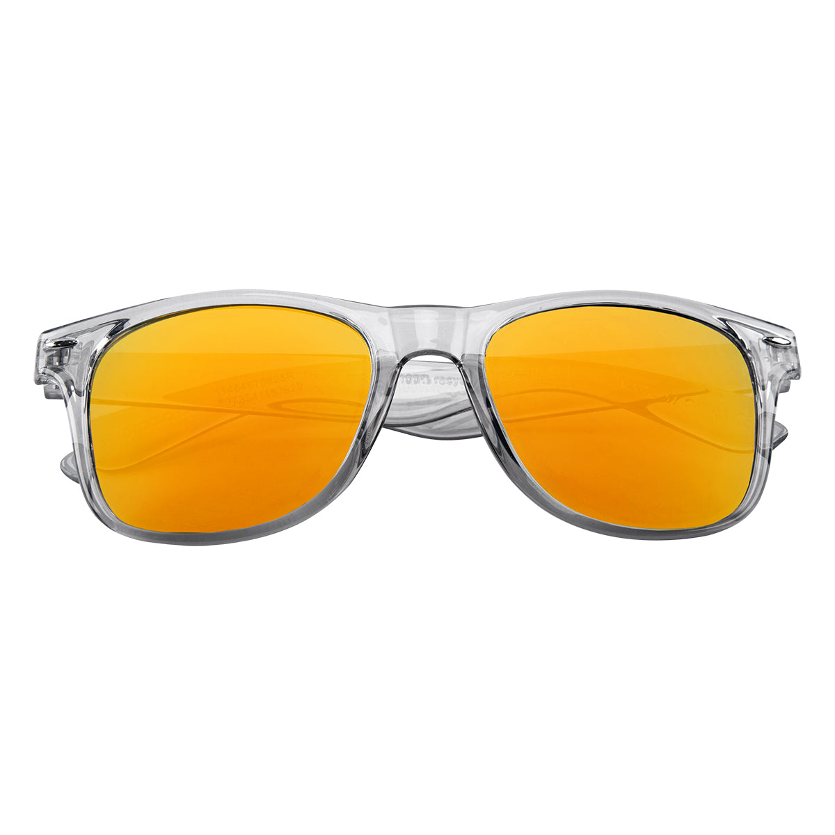 Mirrored Malibu Sunglasses with a Smoked Frame - Front