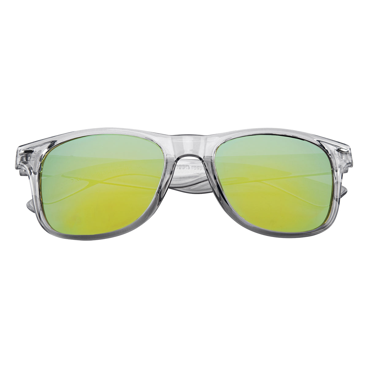 Mirrored Malibu Sunglasses with a Smoked Frame - Front