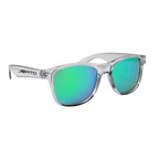 Mirrored Malibu Sunglasses with a Smoked Frame - Silk Screen