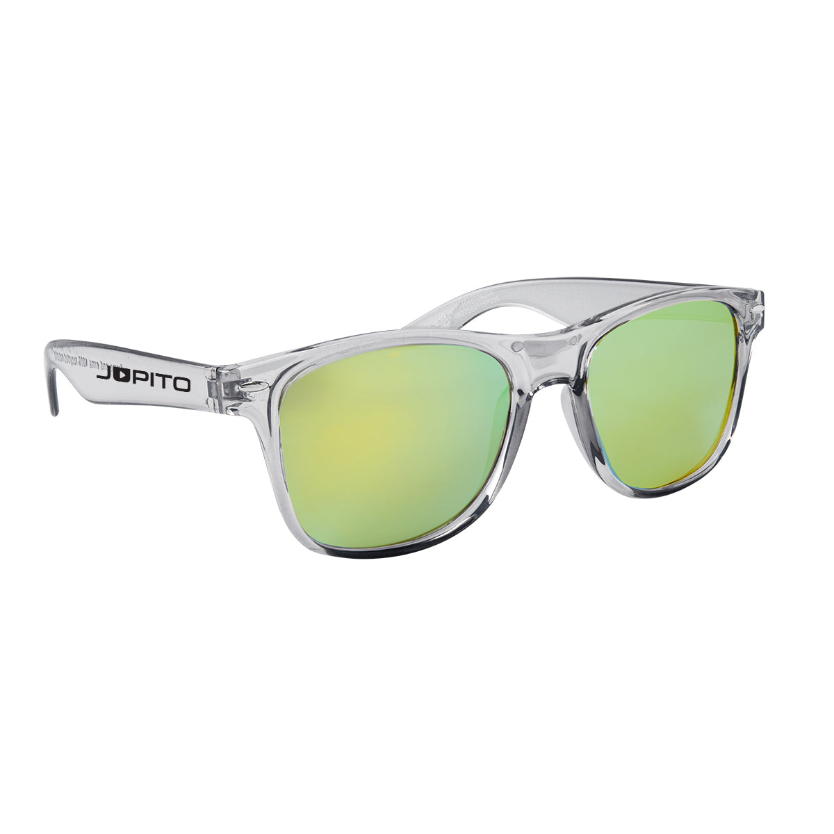 Mirrored Malibu Sunglasses with a Smoked Frame - Silk Screen