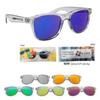 Mirrored Malibu Sunglasses with a Smoked Frame