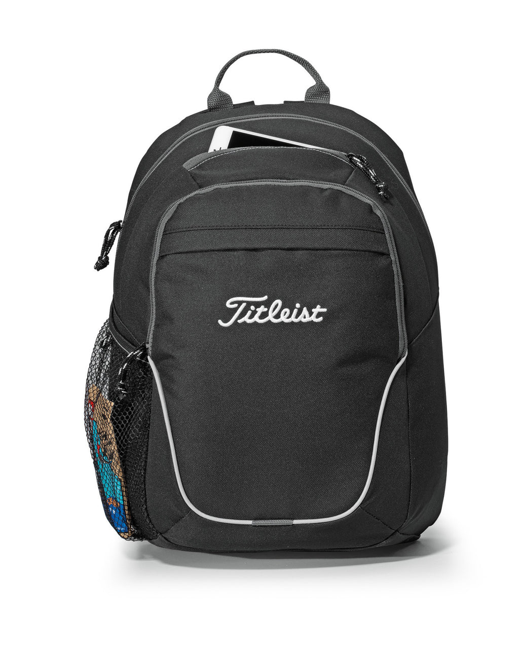 Mission Backpack with Rain Flap Pocket - Black - View 1