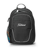 Mission Backpack with Rain Flap Pocket - Black - View 1