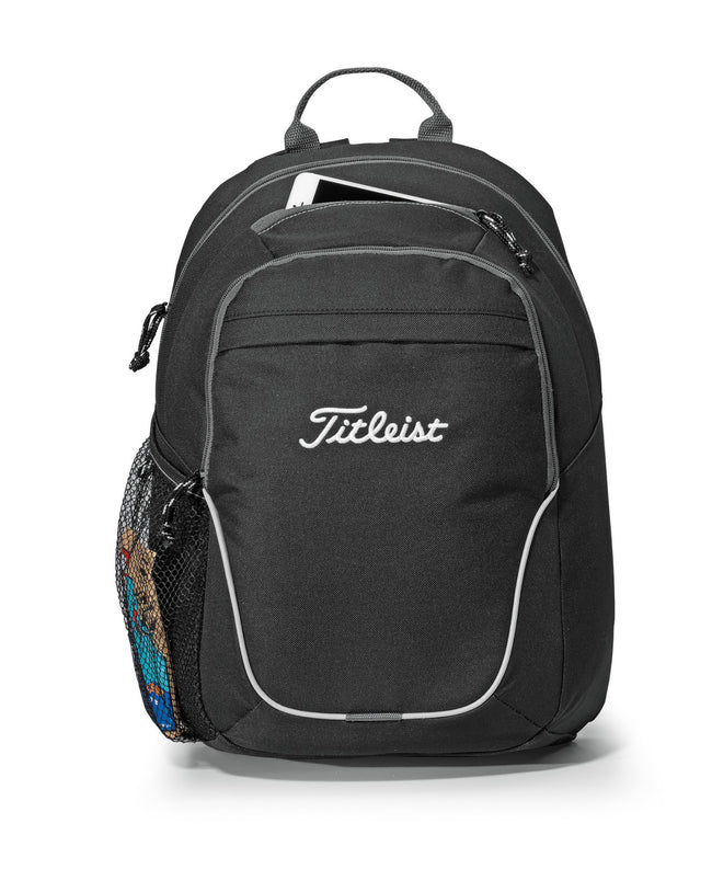 Mission Backpack with Rain Flap Pocket Embroidery