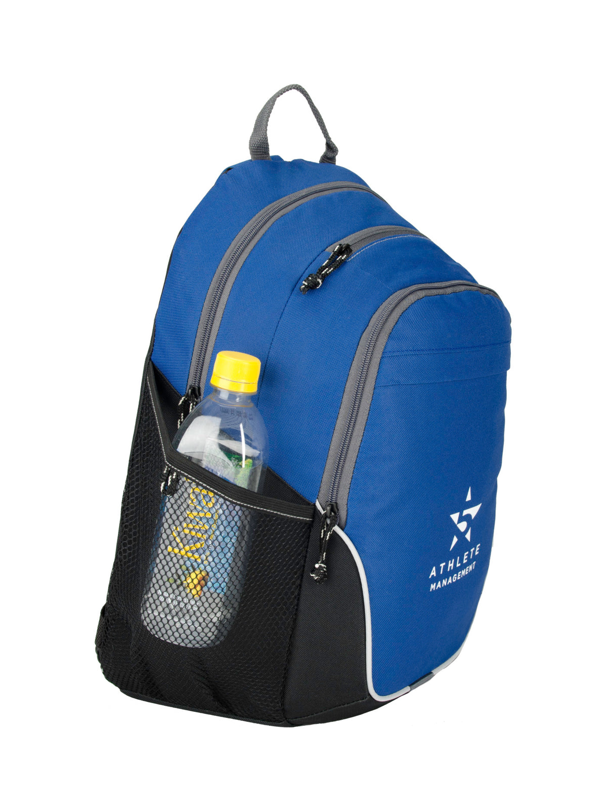 Mission Backpack with Rain Flap Pocket - Royal Blue - View 4