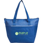 Mist Recycled Non-Woven Tote Cooler for 9 Cans - Royal - Front
