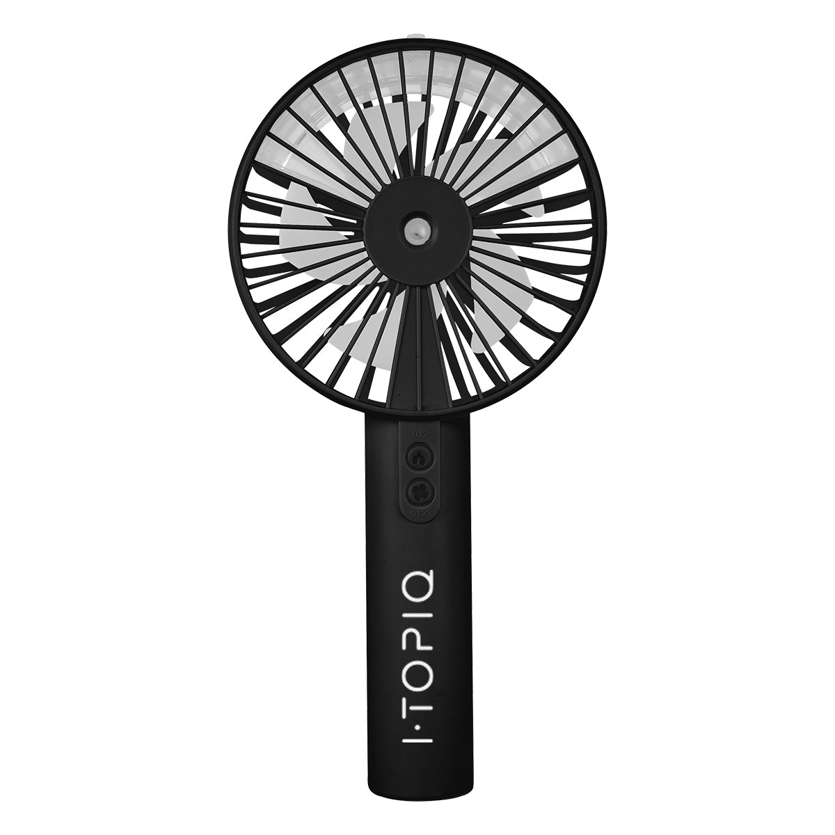 Misting Fan and Phone Stand - Black - Padrint