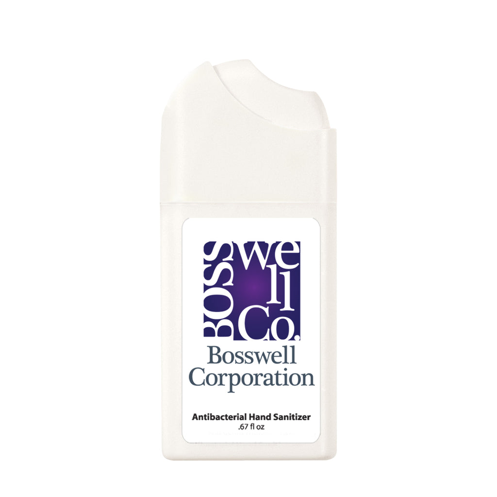 Misting Hand Sanitizer Spray, 0.67 oz - White - White_Label
