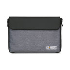 Mobile Office Commuter Sleeve for 15 Inch Laptops Embroidery - Granite Heather Grey - View 1
