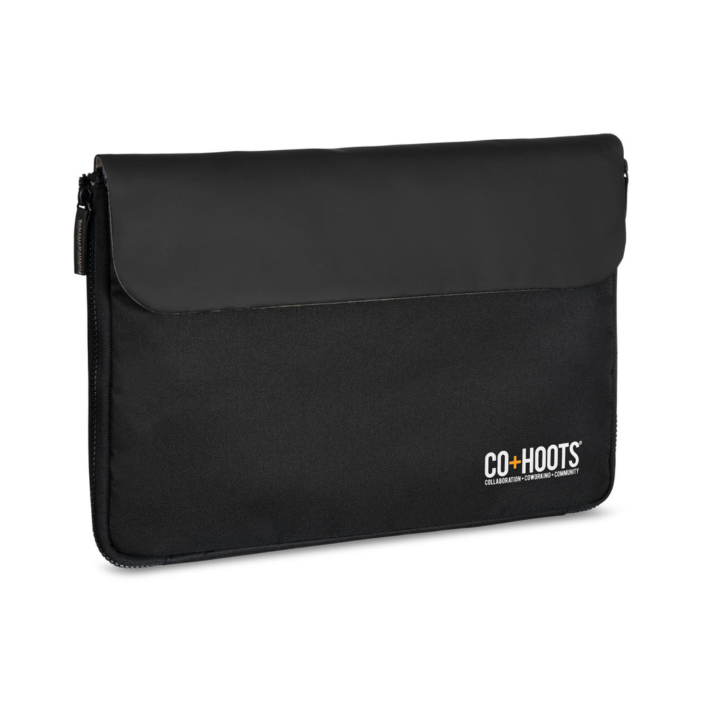Mobile Office Commuter Sleeve for 15 Inch Laptops Transfer - Black - View 2