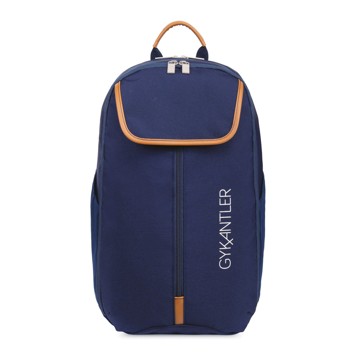 Mobile Office Hybrid Laptop Backpack with Desk Organizer Embroidery - Navy Heather - View 1