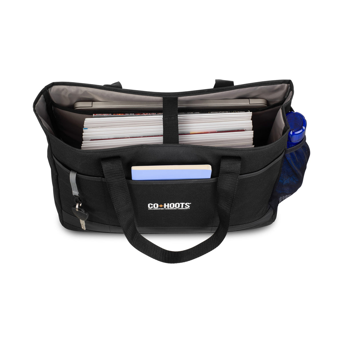 Mobile Office Laptop Tote, 17 Inch - Black - View 3