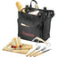 Modesto Wine and Picnic Tote Set, 7 Pieces Transfer - Black - Front