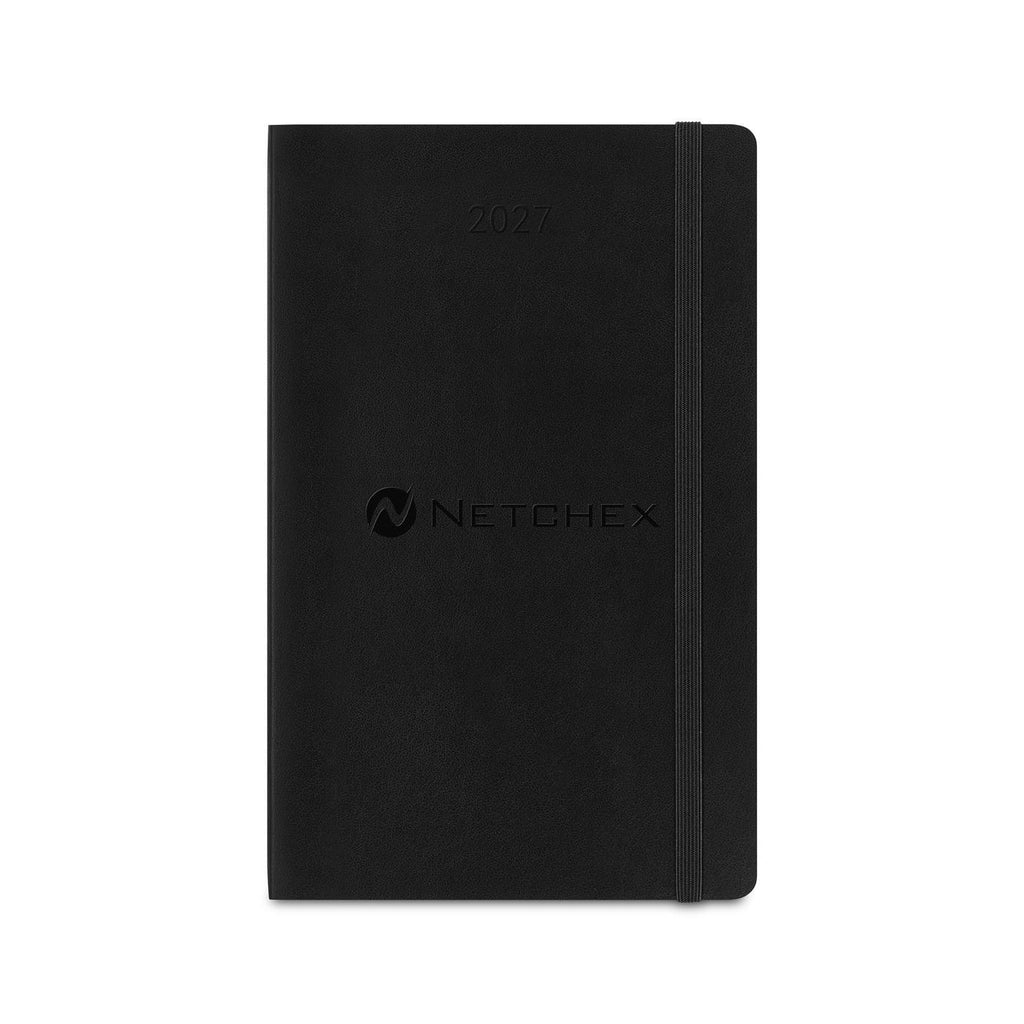 Moleskine 2027 Weekly Planner and GO Pen Set, Soft Cover Laser Engraving - Black - View 2