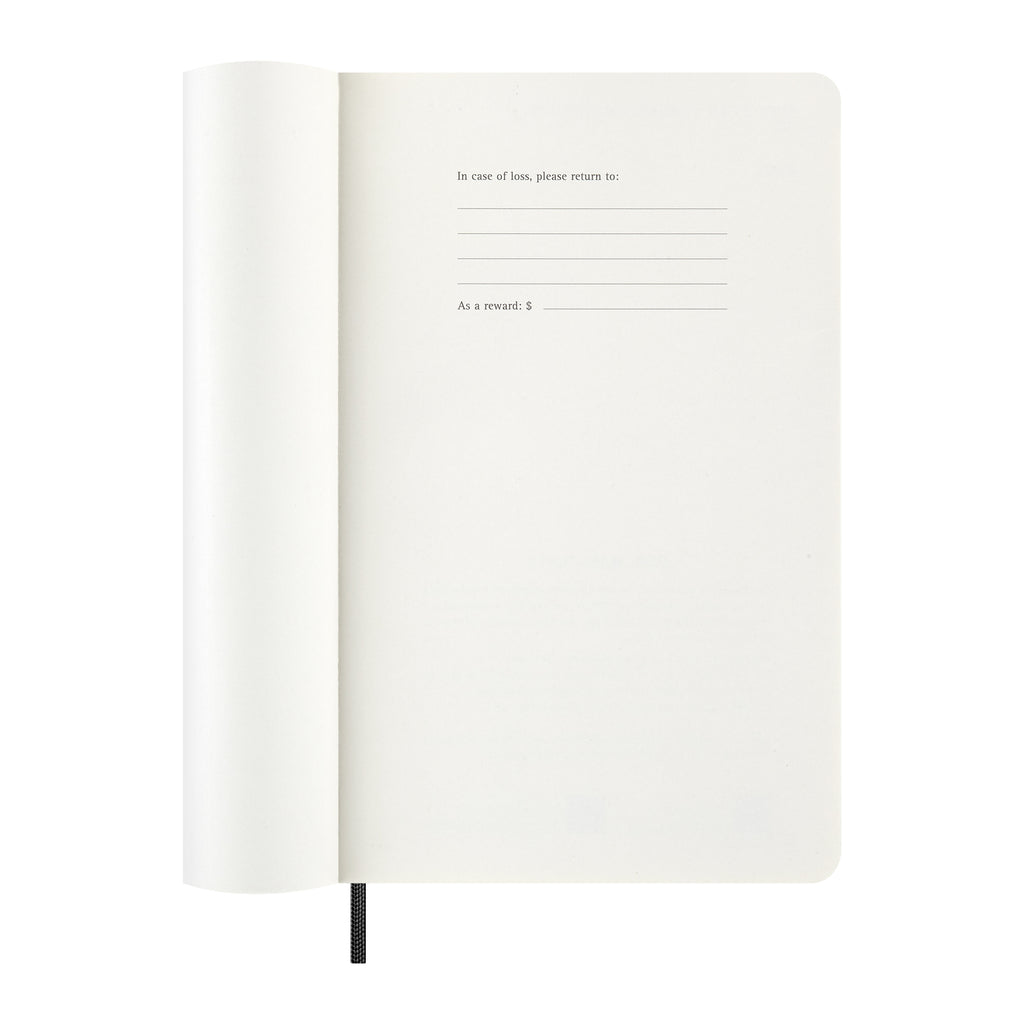 Moleskine 2027 Weekly Planner with Soft Cover, Large - Black - View 2