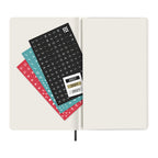 Moleskine 2027 Weekly Planner with Soft Cover, Large Debossing - Black - View 5