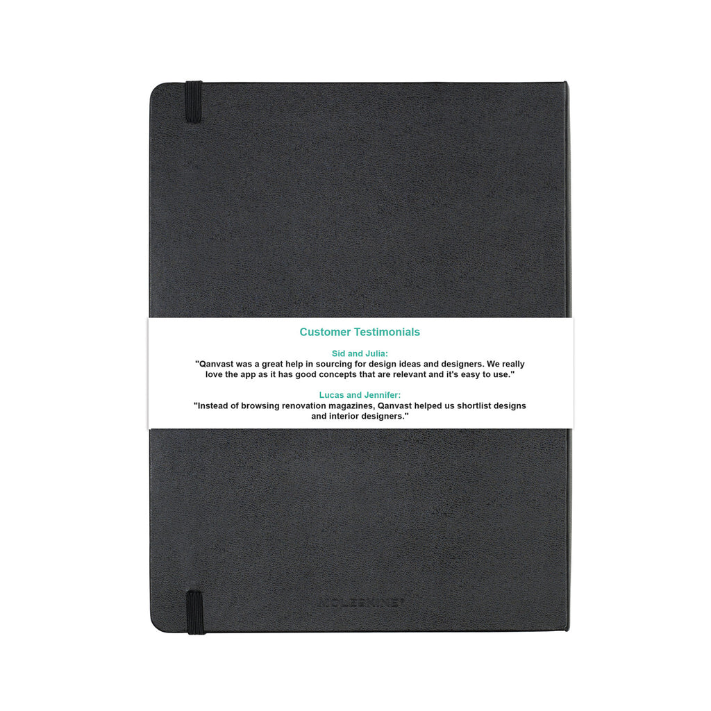 Moleskine Belly Band for the Pro Project Planner Full Color - Custom - View 2