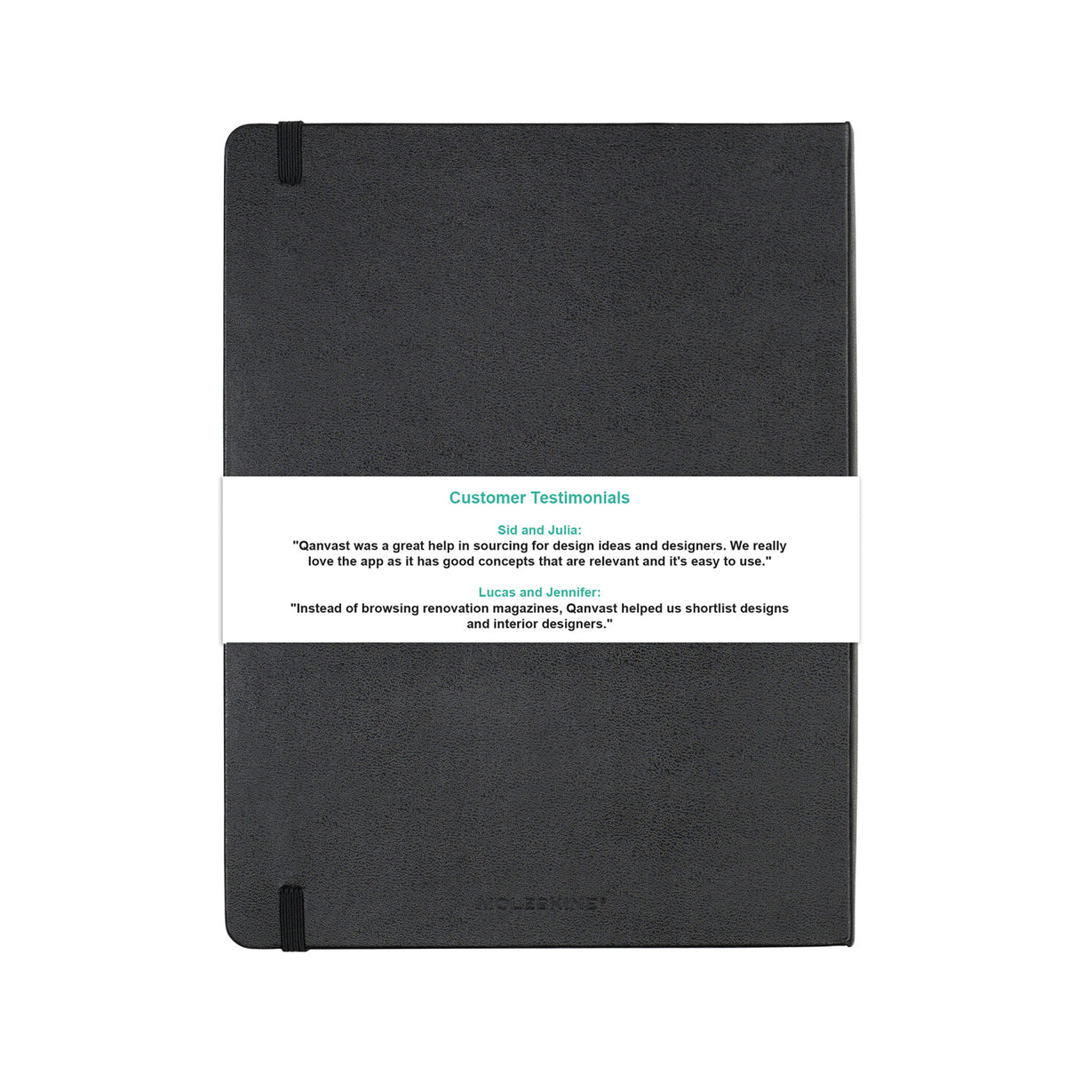 Moleskine Belly Band for the Pro Project Planner Full Color - Custom - View 2