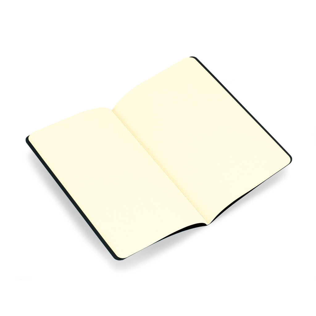 Moleskine Cahier Journal with Plain Pages, Large Debossing - Black - View 2