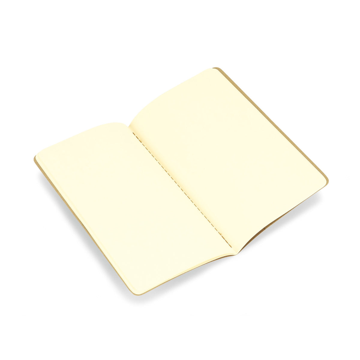 Moleskine Cahier Journal with Plain Pages, Large Debossing - Kraft - View 2
