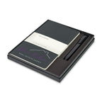 Moleskine Cahier Journals and GO Pen Gift Set, Large - Black - View 1