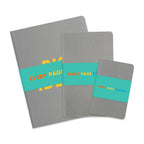 Moleskine Cahier Journals in a Gift Box, Assorted Sizes - Pebble Grey - View 3