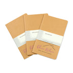 Moleskine Cahier Journals in a Gift Box, Large Debossing - Kraft - View 2