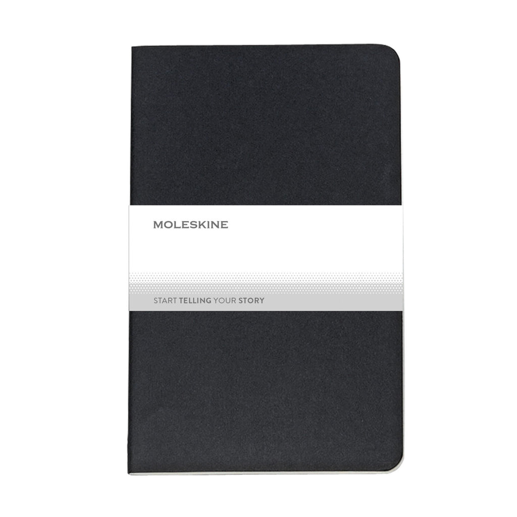 Moleskine Cahier Ruled Journal, Large - Black - View 4