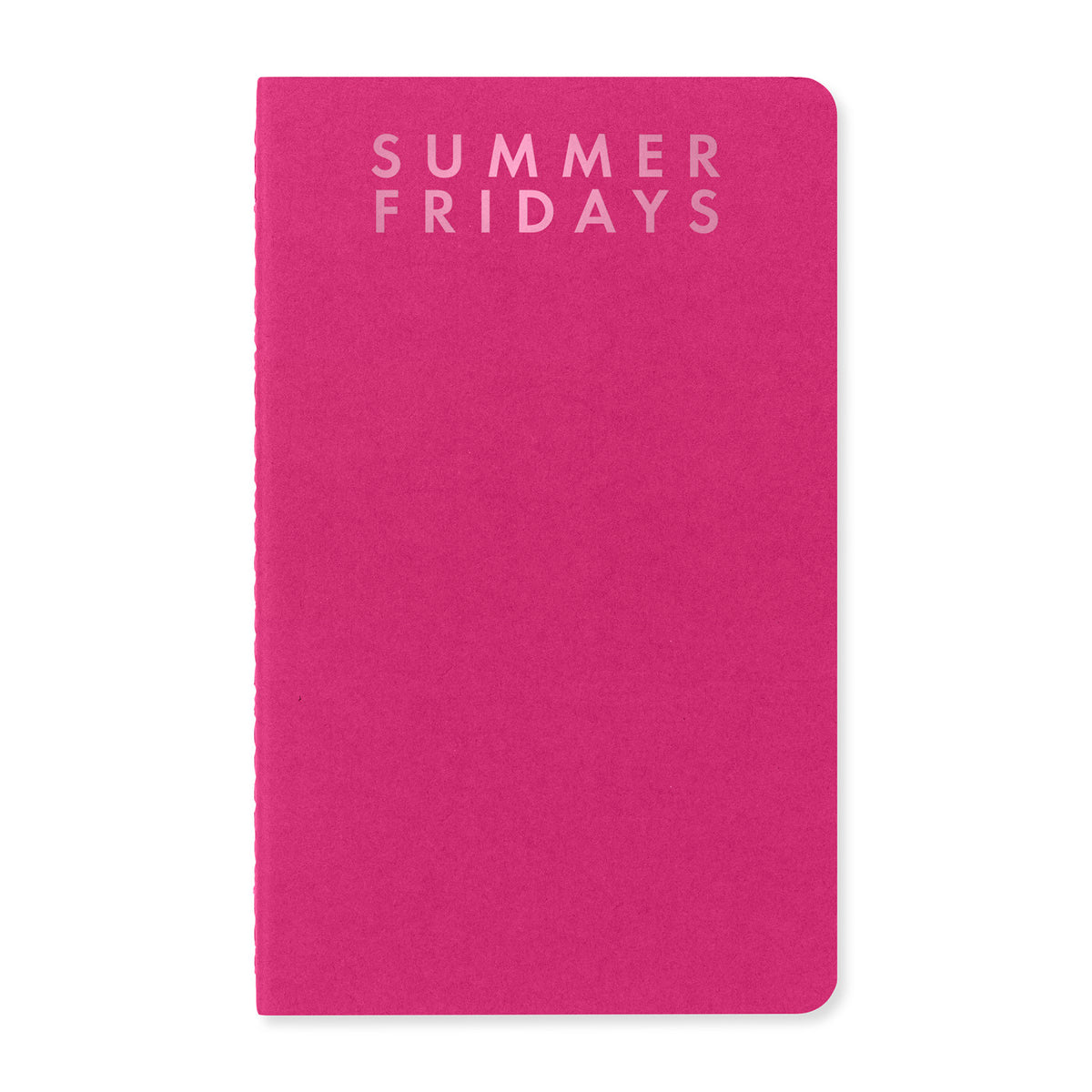 Moleskine Cahier Ruled Journal, Large Debossing - Kinetic Pink - View 1