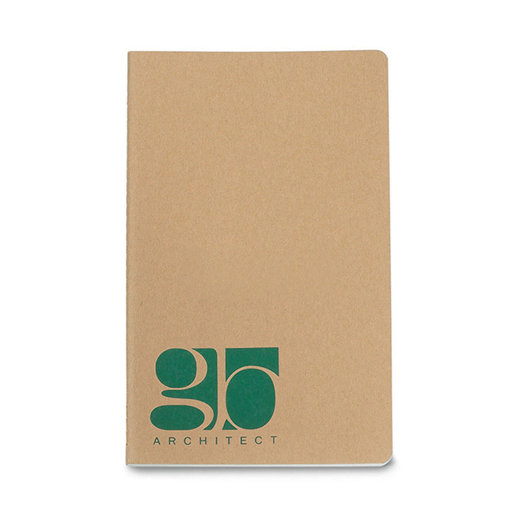 Moleskine Cahier Ruled Journal, Large Debossing - Kraft - View 2