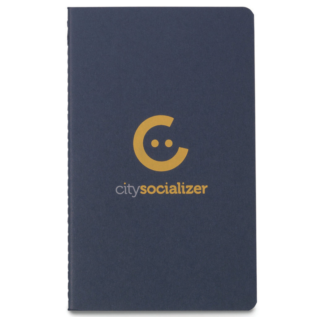 Moleskine Cahier Ruled Journal, Large - Sapphire - View 2
