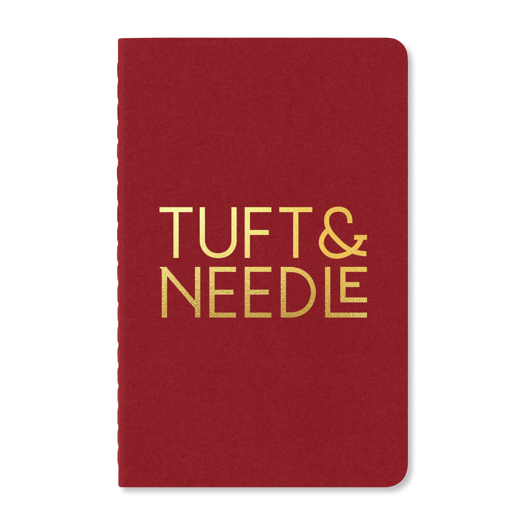 Moleskine Cahier Ruled Journal, Pocket Debossing - Cranberry Red - View 1