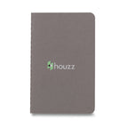 Moleskine Cahier Ruled Journal, Pocket Debossing - Pebble Grey - View 1