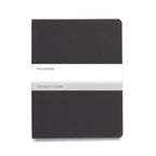 Moleskine Cahier Ruled Journal, X-Large Debossing - Black - View 2