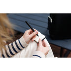 Moleskine Classic Backpack and Mini Notebook Charm Gift Set Embroidery - Black - View 5