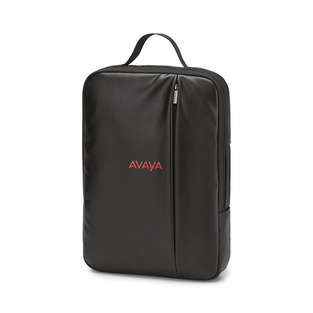 Moleskine Classic Pro Vertical Device Bag with Sliding Handle Embroidery - Black - View 1